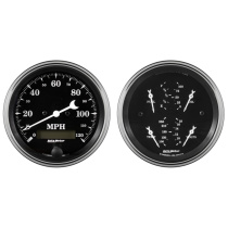 Mätarkit 2st 87mm 240-33Ω OLD TYME BLACK